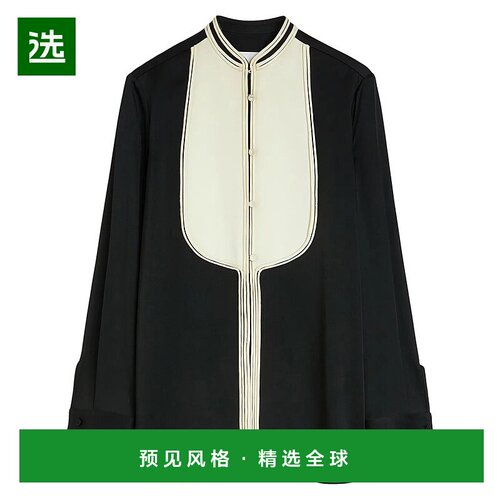 1h可退 香港直邮Jil Sander 吉尔·桑达 女士 Envers 缎面衬衫 J0
