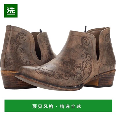 1h可退 【美国直邮】Roper Ava 女士时装靴 时尚舒适短靴 深V型镶