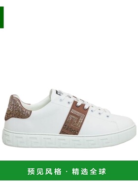 香港直邮Versace 圆头低帮男鞋范思哲运动鞋 10144601A12373