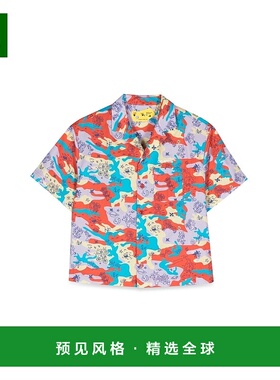 1h可退 欧洲直邮OFF-WHITE 男童衬衫OBGA002KS23FAB0038401