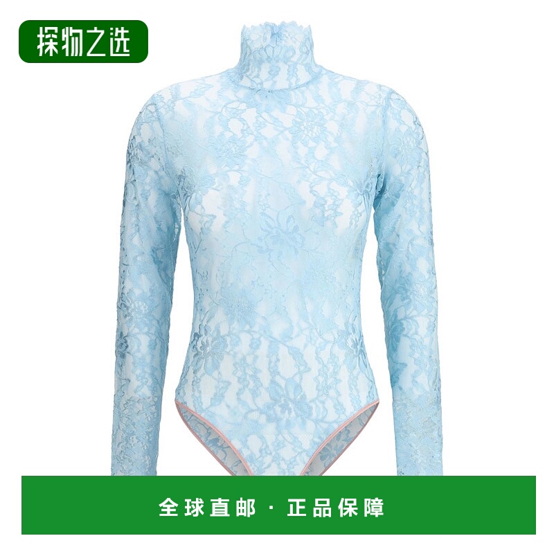 香港直邮valentino 华伦天奴 女士 花朵蕾丝连体衣 BMR01Z9TS