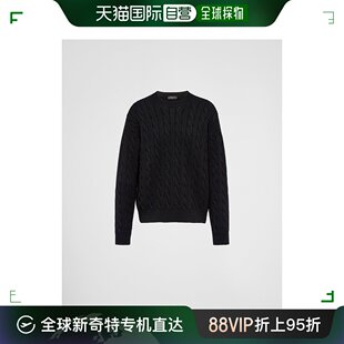 普拉达 男士 99新未使用 Oversize 羊绒毛衣 欧洲直邮PRADA