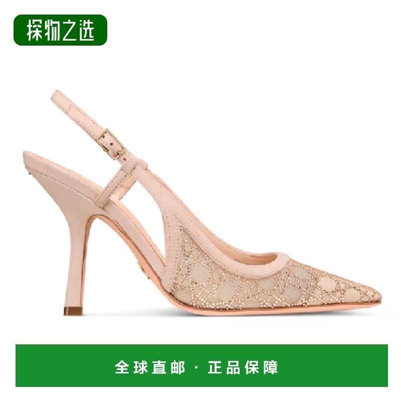 香港直邮Dior 露跟高跟凉鞋 KCV301SET迪奥
