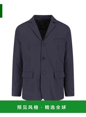 1h可退 香港直邮Aspesi 男士 单排扣西装夹克 3I03L589 blue蓝色