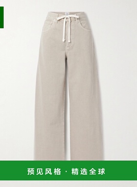 1h可退 香港直邮Citizens Of Humanity 女士 'Brynn' 抽绳中腰阔