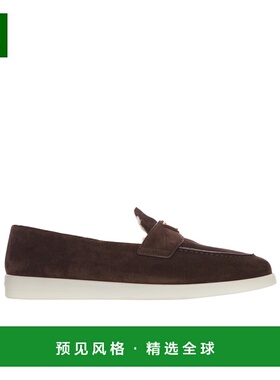 香港直邮Prada 圆头乐福鞋 2DG124FA0013LRF普拉达男鞋