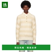 美国直邮 Polo衫 Lardini 1h可退 拉迪尼 米色双色 男装 24212