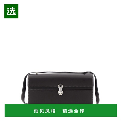 1h可退 香港直邮SAVETTE 女士 SYMMETRY 26 光滑小牛皮斜挎包 H01