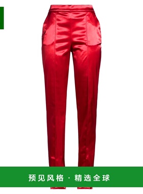 1h可退 香港直邮Elisabetta Franchi 女士 休闲长裤 red红色 舒适