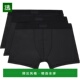 香港直邮SKIMS 平角内裤 男士 黑色 1h可退 三件装 Cotton BOBB