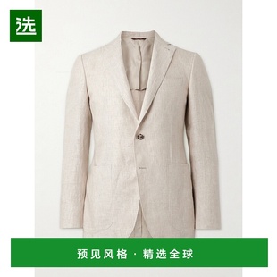 男士 康钠丽 Kei 亚麻西装 AE04999L2 1h可退 外套 香港直邮Canali