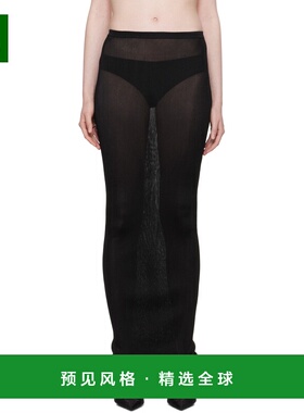 1h可退 香港直邮Nensi Dojaka 女士 黑色 Tube 半身裙 NDSS24KT04