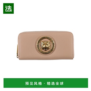 1h可退 香港直邮Just Cavalli 就是卡沃利 女士 钱包 beige米色