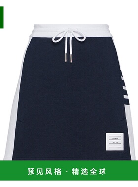 香港直邮Thom Browne 经典四条纹迷你半身裙 FJK130A03037