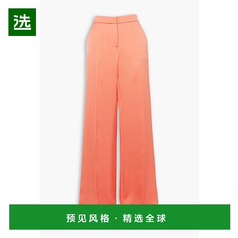 香港直邮valentino 华伦天奴 女士 缎面阔腿裤 B3RB3M054GR47