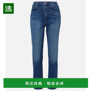 1h可退 香港直邮Citizens Of Humanity 女士 Caia 高腰直筒牛仔裤