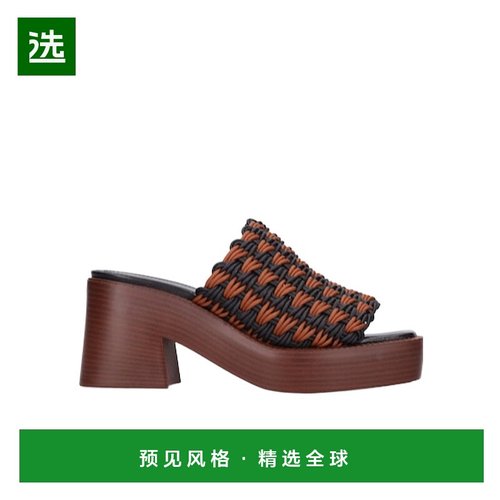 香港直邮Tod's 徽标高跟凉鞋 77I-AT8030