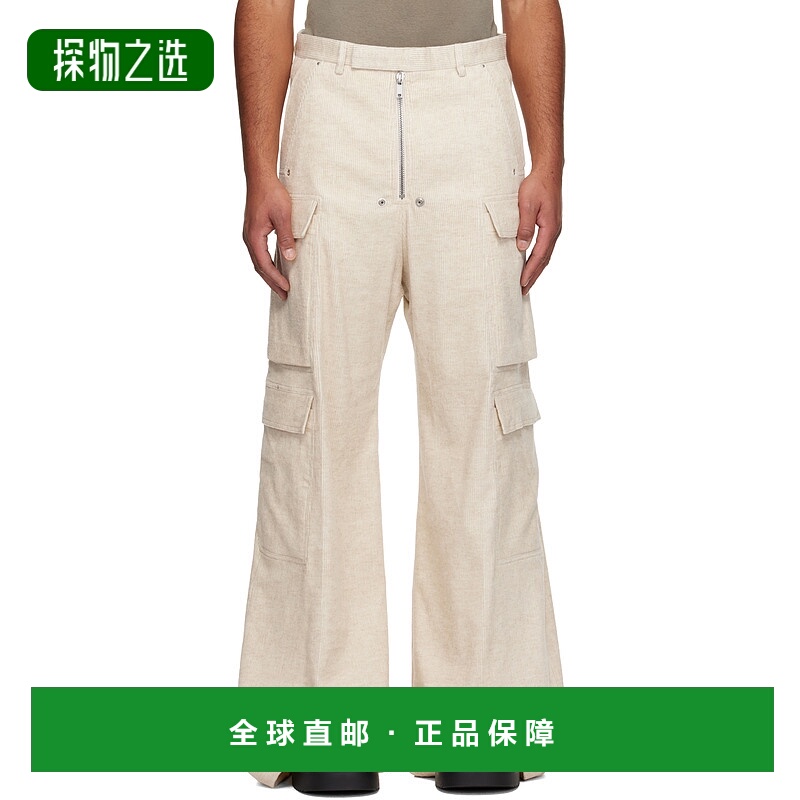 香港直邮rick owens 瑞克·欧文斯 男士 灰白色 Concordians Tail