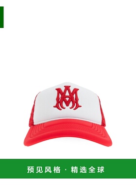 1h可退 香港直邮AMIRI 男士帽子 AMHATR1030610 AW2025 红色 徽标