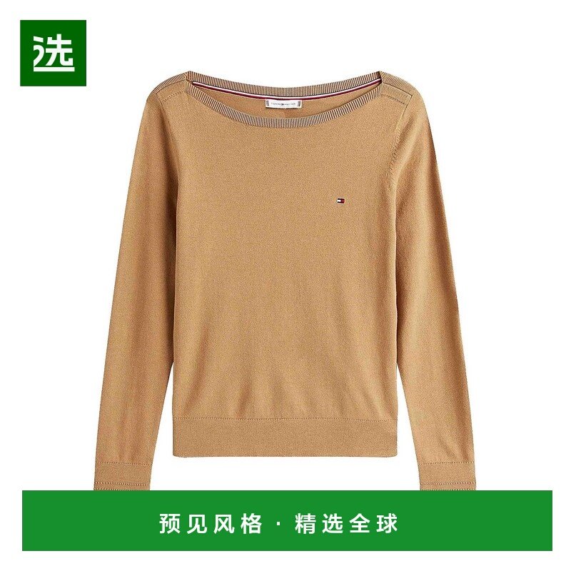 香港直邮TOMMY HILFIGER 女士针织毛衣 WW0WW40099GWA AW2025,女装/女士精品,毛针织衫,淘宝优惠券,粉丝福利购,淘宝优惠卷