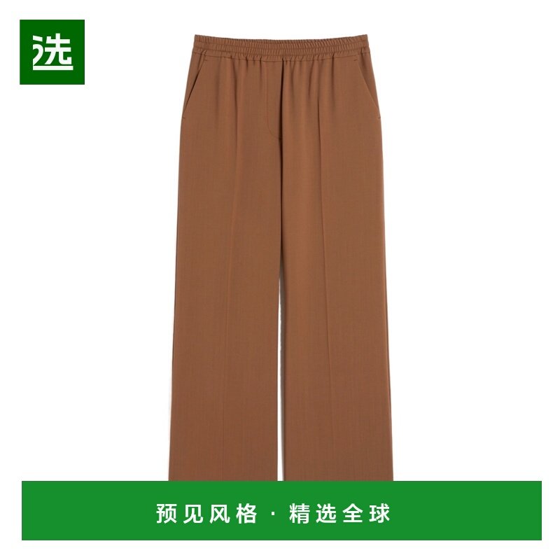香港直邮MAX MARA 女士休闲裤 5131076106014 AW2025 棕色 松紧腰,女装/女士精品,休闲裤,淘宝优惠券,粉丝福利购,淘宝优惠卷