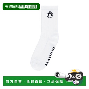 USA043ACKNI0518 月亮标志罗纹针织袜子 香港直邮Marine Serre