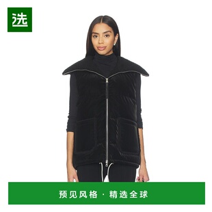 1h可退 香港直邮VARLEY 女士 Evie 蓬松马甲 VAR02835 black黑色