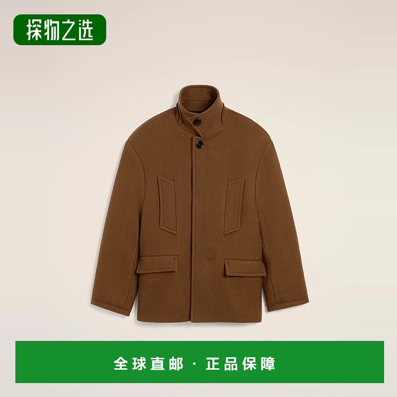 欧洲直邮AMI PARIS 25秋冬 HCO456.WV0078.216 男士 大衣呢大衣