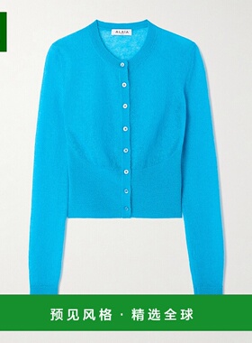 1h可退 香港直邮Alaïa 女士 马海毛混纺针织开衫 AA9S0358K123B