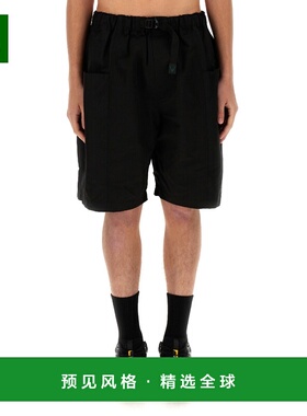 1h可退 香港直邮South2 West8 男士 工装短裤 OT455 black黑色 舒