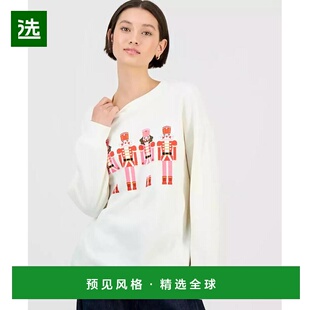 1h可退 【美国直邮】rebellious one 女士 运动衫抓绒长袖卫衣