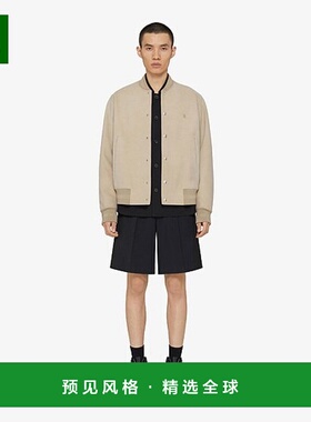 香港直邮Givenchy 4G 细节皮夹克 BM018461MH纪梵希