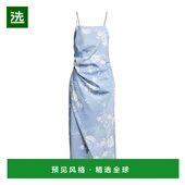 舒适时尚 1h可退 紧身连衣裙 blue蓝色 香港直邮Marella 女士
