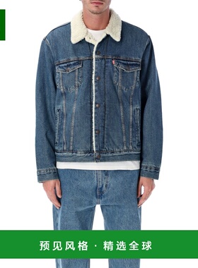 香港直邮LEVI'S 男士外套 163650292 AW2025 蓝色 TYPE 3 SHERPA