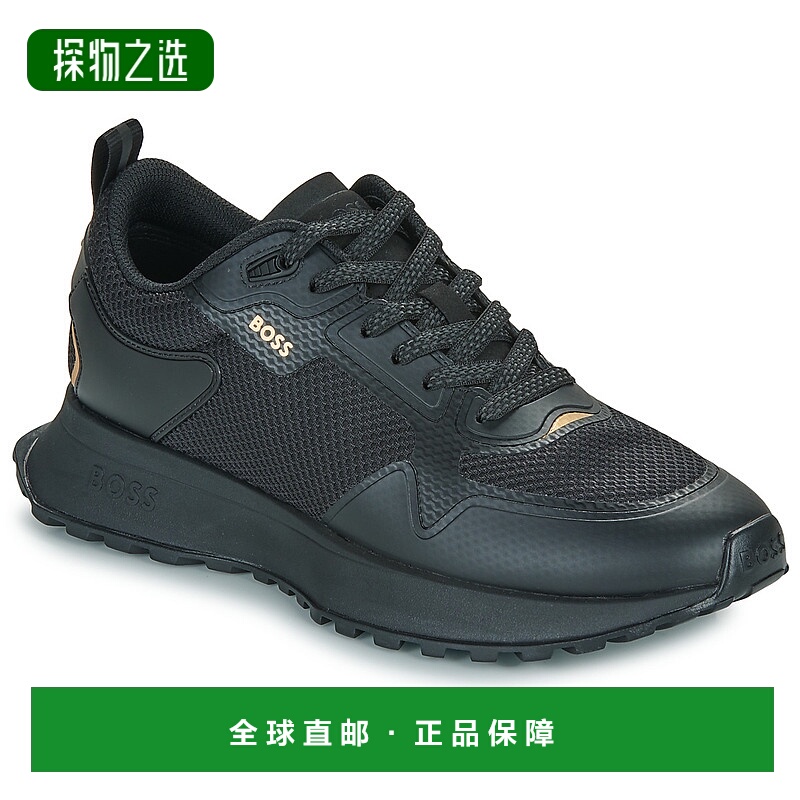 欧洲直邮BOSS 雨果博斯 Jonah_Runn_meth 男士鞋子低帮板鞋 50513