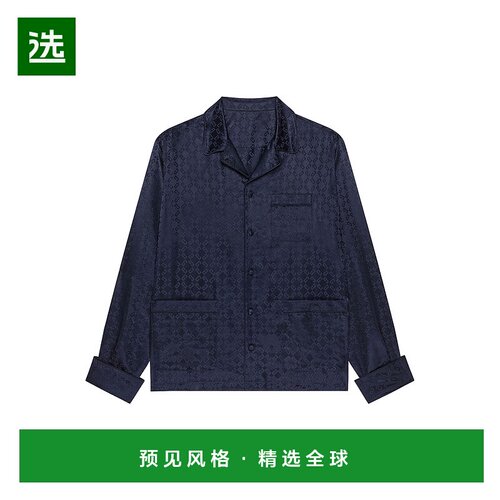 香港直邮Givenchy 长袖睡衣衬衫 BM612J15U4