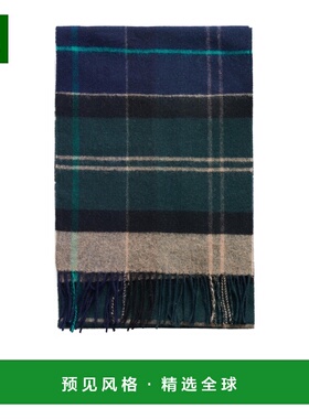 香港直邮Barbour 男士围巾 USC0322TN23 AW2025 绿色