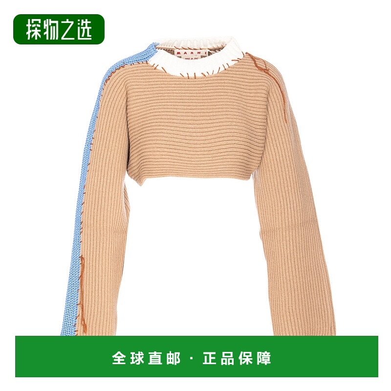 香港直邮Marni 短款针织毛衣 GCMD0627Q0UFWH28
