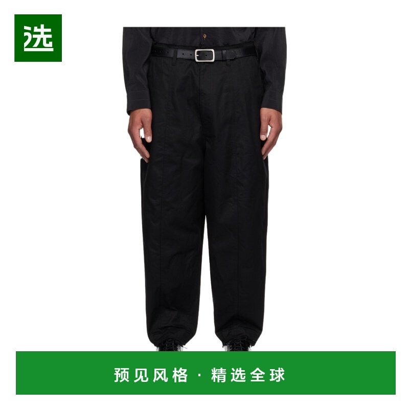 香港直邮COMME DES GARCONS 男士休闲裤 HPP021051BLACK AW2025,男装,休闲裤,淘宝优惠券,粉丝福利购,淘宝优惠卷