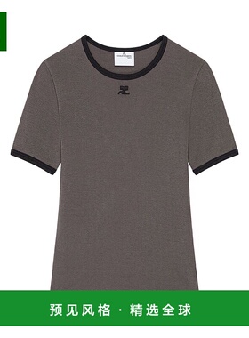 香港直邮Courreges 短袖T恤 125JTS017JS0203-下摆