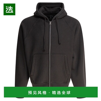 香港直邮STUSSY 男士卫衣 1185710034WASHEDBLACK SS2025