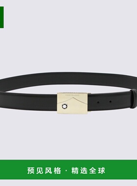 香港直邮MONTBLANC 男士腰带 199095 AW2025 黑色 Montblanc Cint