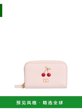 香港直邮VALENTINO 女士钱包 WP0AX9WGX16Q AW2025 粉红色 Cherry