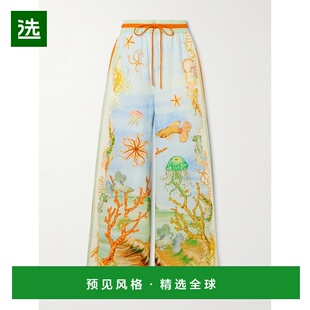 1h可退 香港直邮ALÉMAIS 女士 + Sam Pauletto Cove 祖母绿色印花