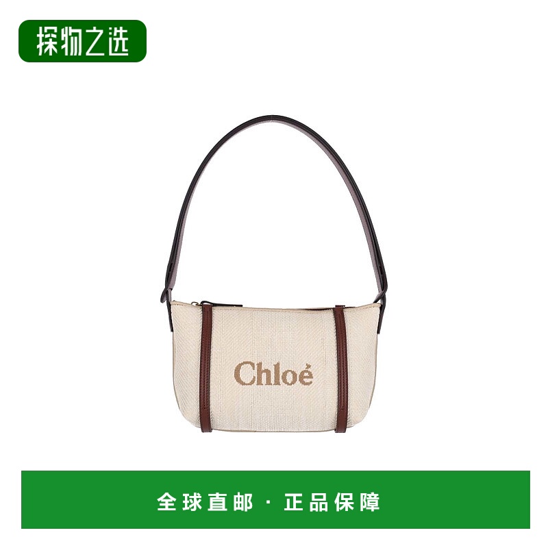 1h可退 香港直邮Chloe 蔻依 女士 Chloè Bags 白色单肩包 25UP56
