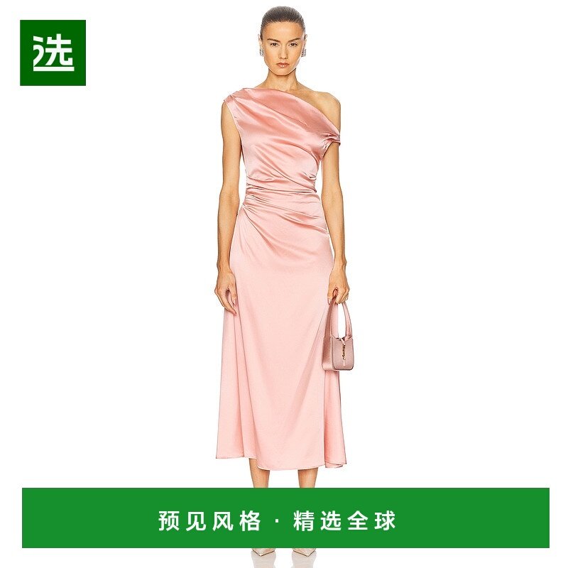 1h可退 香港直邮Staud 女士 Phare 连衣裙 R25S2316SN pink粉色,女装/女士精品,连衣裙,淘宝优惠券,粉丝福利购,淘宝优惠卷