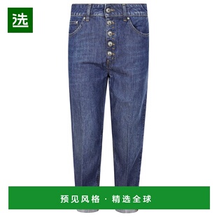 香港直邮DONDUP 女士牛仔裤 DP268BDF0266DIO7800 SS2025 蓝色