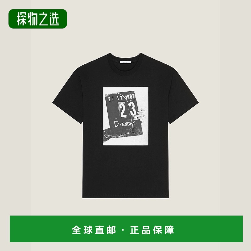 欧洲直邮GIVENCHY 纪梵希 25秋冬 BM71NK3YSL-001 男士 短袖T恤 C