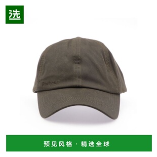 香港直邮Barbour 男士帽子 MHA0005MHAOL71 AW2025 绿色 徽标细节