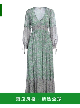 1h可退 香港直邮ANTIK BATIK 女士 长款连衣裙 green绿色 舒适时